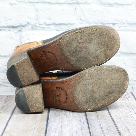 GeeWawa Slip On Western Heeled Clogs Mules Size 8 - Picture 10 of 10